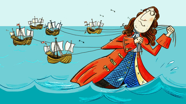 New illustrations for Gulliver’s Travels now online at the BBC